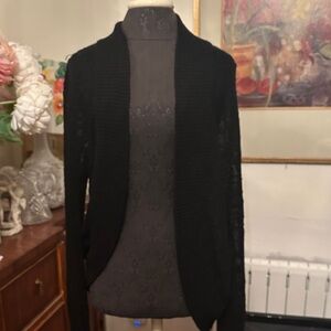 Calvin Klein Black Women's Sweater cardigan L